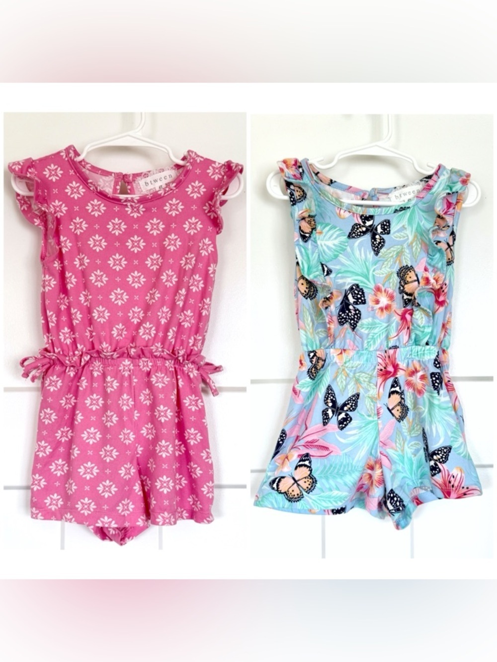 2-Piece Toddler Romper Bundle | Between Brand | Size 4T